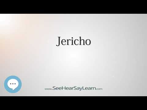 Jericho (How to Pronounce Cities of the World)💬⭐🌍✅