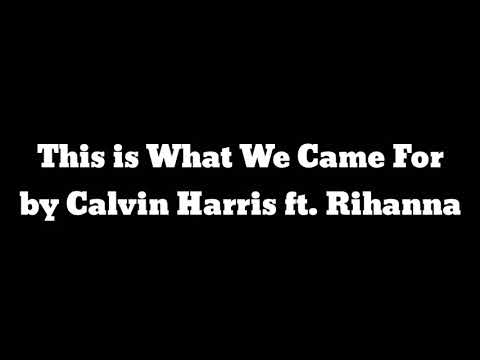 Thumbnail for TAYLOR SWIFT'S VOCAL SOUNDS IN 'THIS IS WHAT WE CAME FOR' BY: CALVIN HARRIS FT. RIHANNA by Taylor Swift, Calvin Harris, Rihanna