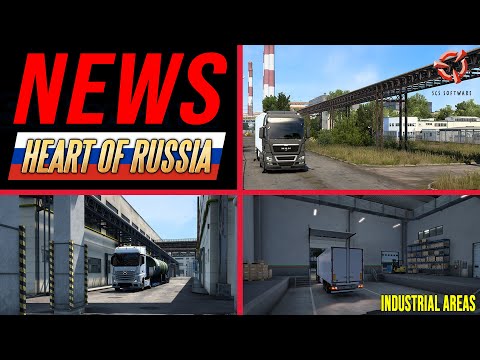ETS2 Heart of Russia NEWS 🚨 Heart of Russia Industrial Areas ᐅ Russlands Industriegebiete