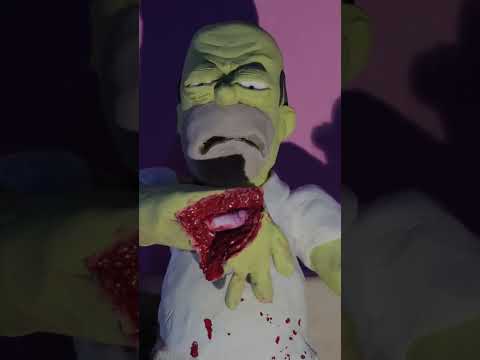 😭 La muerte de la familia simpson Animación 😭 | El Padrino Gamer #simpsons #terrors