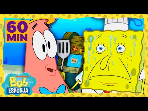 ¡1 HORA de lo mejor de la temporada 11, Parte 4! | Bob Esponja en Español