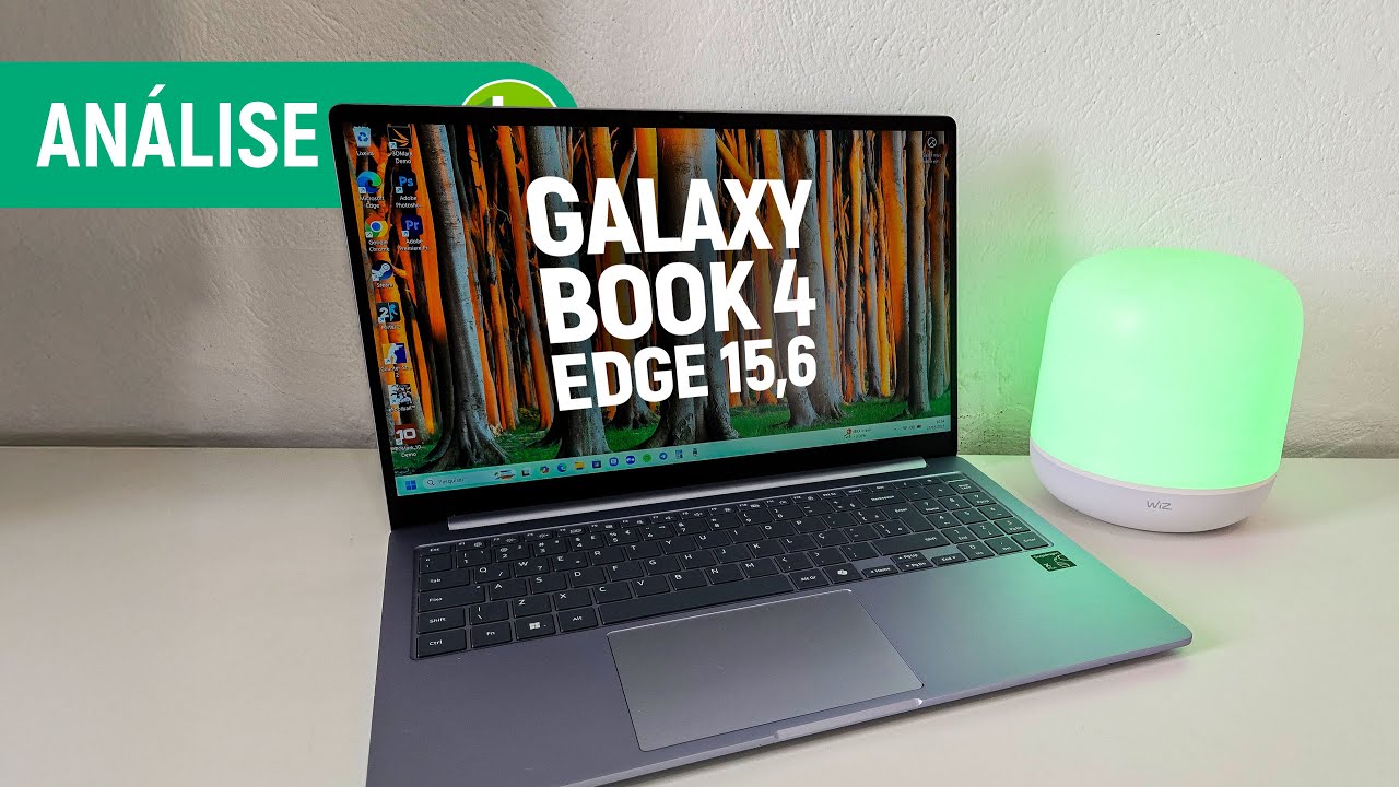 Miniatura da avaliação em vídeo de Notebook Samsung Galaxy Book4 Edge Copilot+ Snapdragon X Plus 16GB 512GB