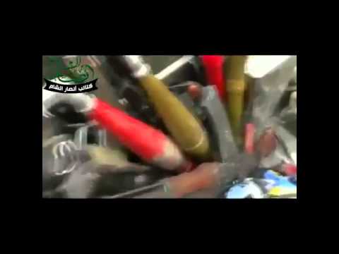 اغتنام ذخائر من قبل كتائب أنصار الشام بعد السيطرة على خربة الجوز في محافظة إدلب