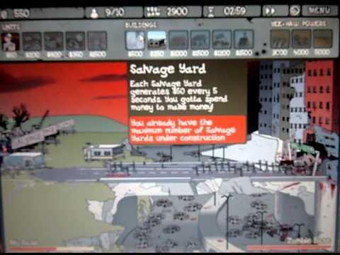 Zombie Trailer Park-Gameplay EPIC FAIL! Stage 3