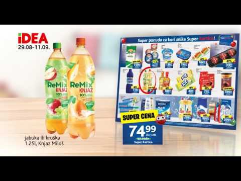 IDEA: Super cena iz Super Karticu 28.08. - 12.09.2016.