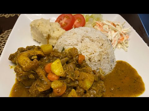 Jamaican curried goat Christmas recipe