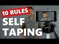 How to Self Tape Auditions Like a PRO | Self Tape Audition Example with Gray Background