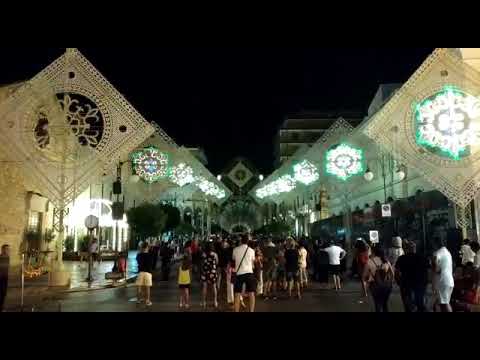 Faniuolo Illuminazioni luminarie Putignano 2018