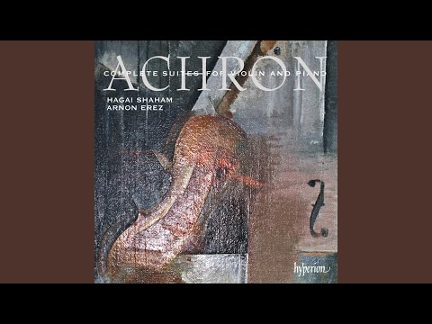 Achron: 2 Hebrew Pieces, Op. 35: II. Hebrew Lullaby