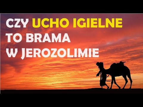 Co naprawdę powiedział Jezus o UCHU IGIELNYM?