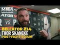 Bellator 214: Thor Skancke Explains Zany Weigh-In, Perils of His Name, Honoring Shooting Victims