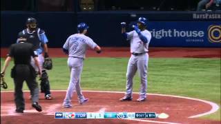 Marcador: Cuadrangular que sepultó el partido a favor de Toronto