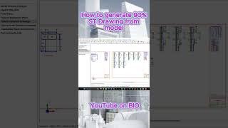 From Protastructure to AutoCAD  prota detail generating structural drawings #structuraldrawing