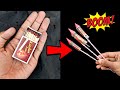How To Make A Match Rocket At Home Homemade Match Rocket Easy 2021