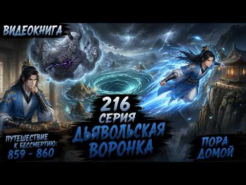 Путешествие к бессмертию 216 серия | Главы 859 - 860. Дьявольская Воронка