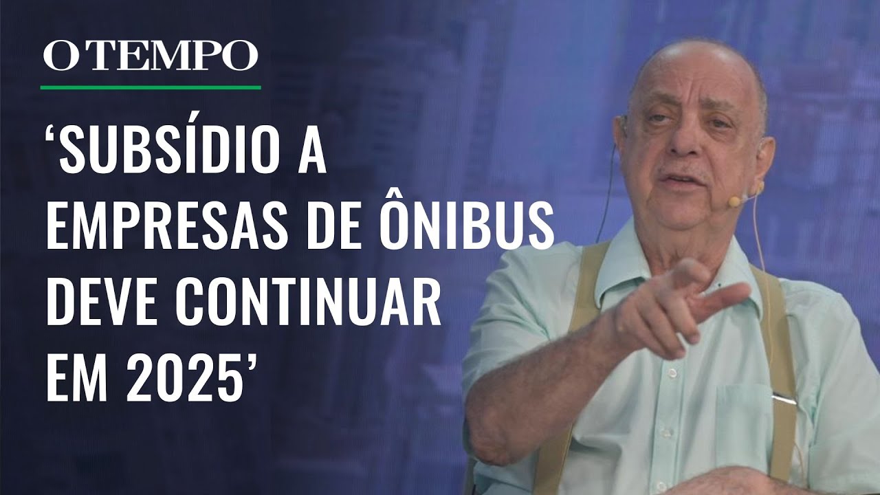 Fuad Noman diz que transporte de BH melhorou, mas não o suficiente | SABATINA - Eleições 2024