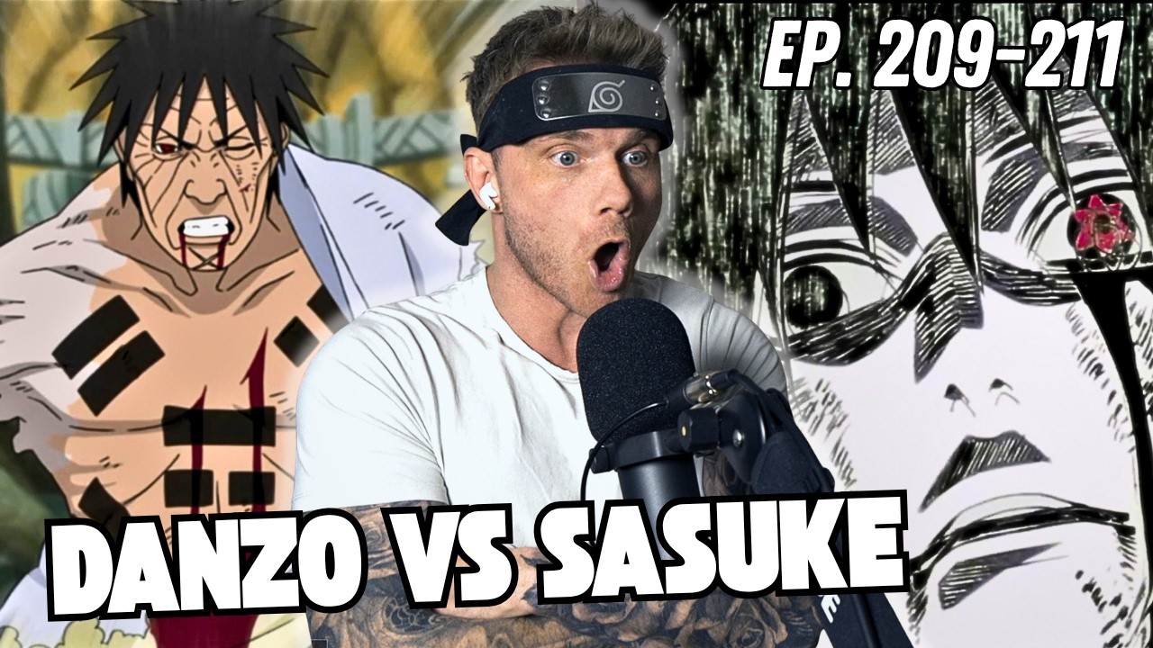 DANZO VS SASUKE 🤯 First Time Watching Naruto Shippuden Ep. 209-211 (Reaction)
