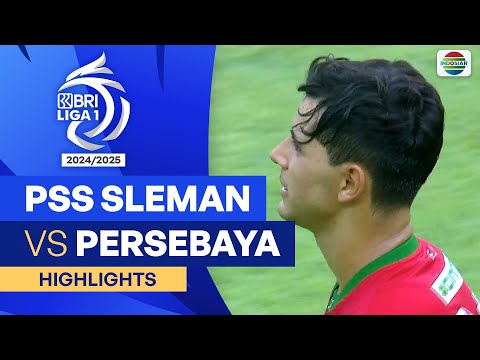 PSS Sleman VS Persebaya - Highlights | BRI Liga 1 2024/25