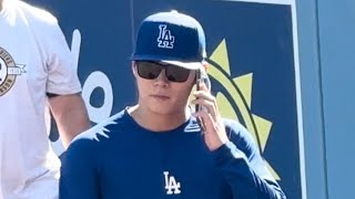 【ヨシノブ登場💙】ウォーミングアップ！【ピッチャー・大谷翔平投手】ドジャースvsニューヨーク・メッツ@ドジャースタジアム4/15/26 #山本由伸 #大谷翔平 #ohtani #dodgers