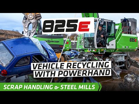SENNEBOGEN 825 E Mobil - Autoverwertung mit Powerhand bei Autoverwertung Neumann, Deutschland