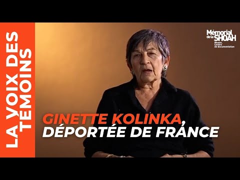 Ginette Kolinka, déportée de France au camp d’Auschwitz-Birkenau