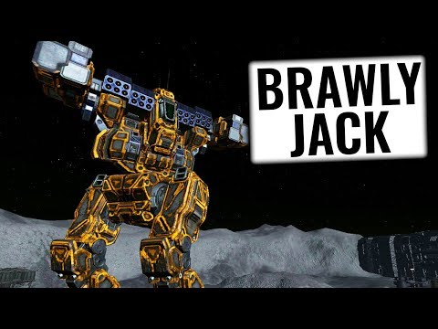 45 TON JUMPING JACK! Blackjack Brawler Build - Mechwarrior Online 2019 MWO
