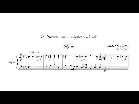Michel Corrette – Messe pour le tems de Noël