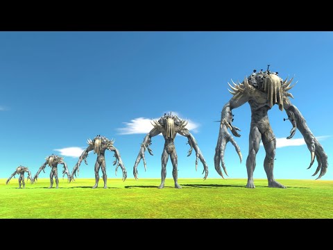 Scourge 1 to 5 Size vs Units - Animal Revolt Battle Simulator