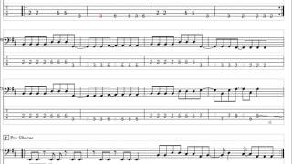 Silent Siren　「Are You Ready？」　ベースTAB譜