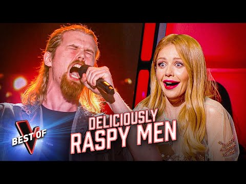 The RASPIEST Male Voices in the Blind Auditions of The Voice