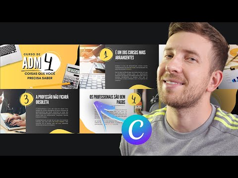 Como criar uma APRESENTAÇÃO de Slides Profissional no CANVA 🔥 | Para Colégio, Faculdade, Trabalho