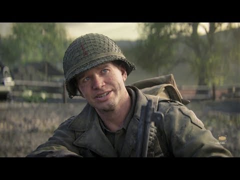 Call of Duty: WW2 Gameplay Walkthrough - Mission 2 - Operation Cobra - PS4 HD