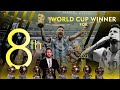 Compilation of Messi’s all Ballon d'Or presentation: From 2009 to 2023