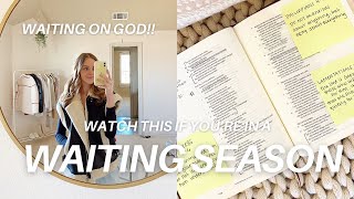 Why Waiting Seasons Are So Difficult: Trusting God, Overcoming Pride, Surrender, & Comparison
