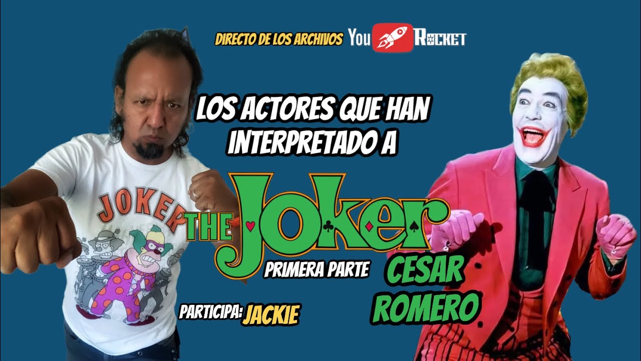 JOKER Los Actores que lo han interpretado CESAR ROMERO