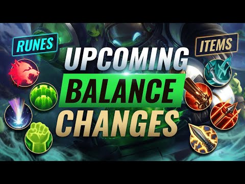 MASSIVE CHANGES: New Upcoming Buffs & NERFS (Runes, Items, Drakes & MORE) - League of Legends