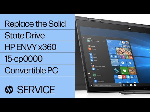 Replace the Solid State Drive | HP ENVY x360 15-cp0000 Convertible PC | HP