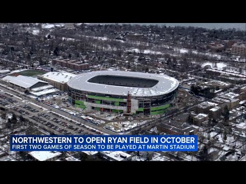 Northwestern to debut new Ryan Field for October game vs. Penn State