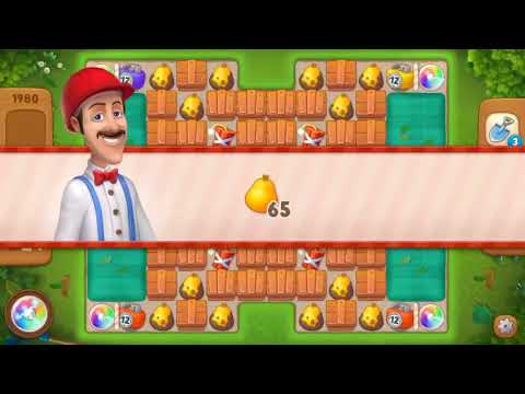 Gardenscapes level 1980