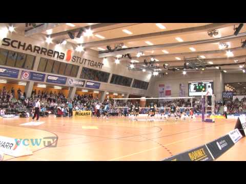VCW TV: Spielbericht Allianz MTV Stuttgart - VC Wiesbaden (DVV-Pokal, 30.12.2012)