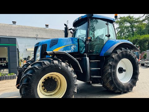 NEW HOLLAND T8040, 2008r, silnik 337 KM 8 litrów, nowe opony, miękka oś, prezentacja/review