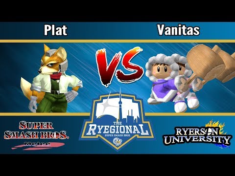 The Ryegional - Plat (Fox) vs Vanitas (Ice Climbers) - Losers Eights