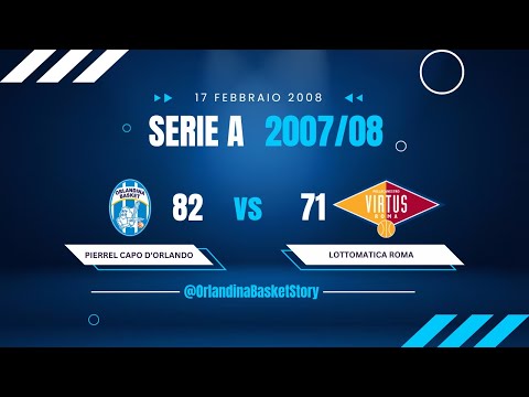 Pierrel Capo d'Orlando - Lottomatica Roma | 17 Febbraio 2008