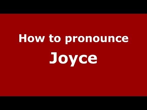 How to pronounce Joyce (Brazilian Portuguese/Brazil) - PronounceNames.com