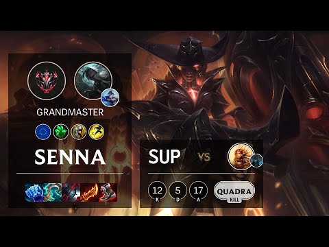 Senna Support vs Leona - EUW Grandmaster Patch 11.8