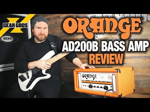 Orange AD200B MK 3 - 200-Watt Bass Head - Black image 3