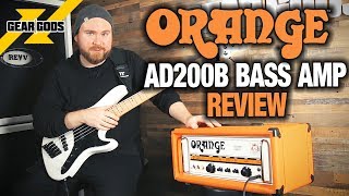 Video thumbnail for Orange AD200B Bass Amp Review | GEAR GODS by Trey Xavier