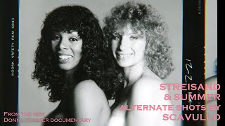 Barbra Streisand with Donna Summer - Alternate Scavullo portraits. Stunning!