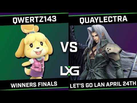 qwertz143 (Kirby/Isabelle) vs Quaylectra (Sephiroth) - LXG Let's Go LAN April 24th - Winners Finals