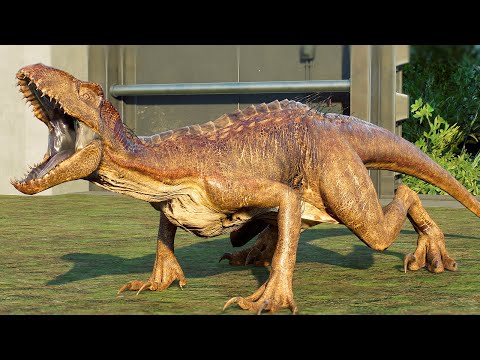 CARNIVORE vs HERBIVORE DINOSAURS BATTLE ROYALE IN ARENA  - Jurassic World Evolution 2